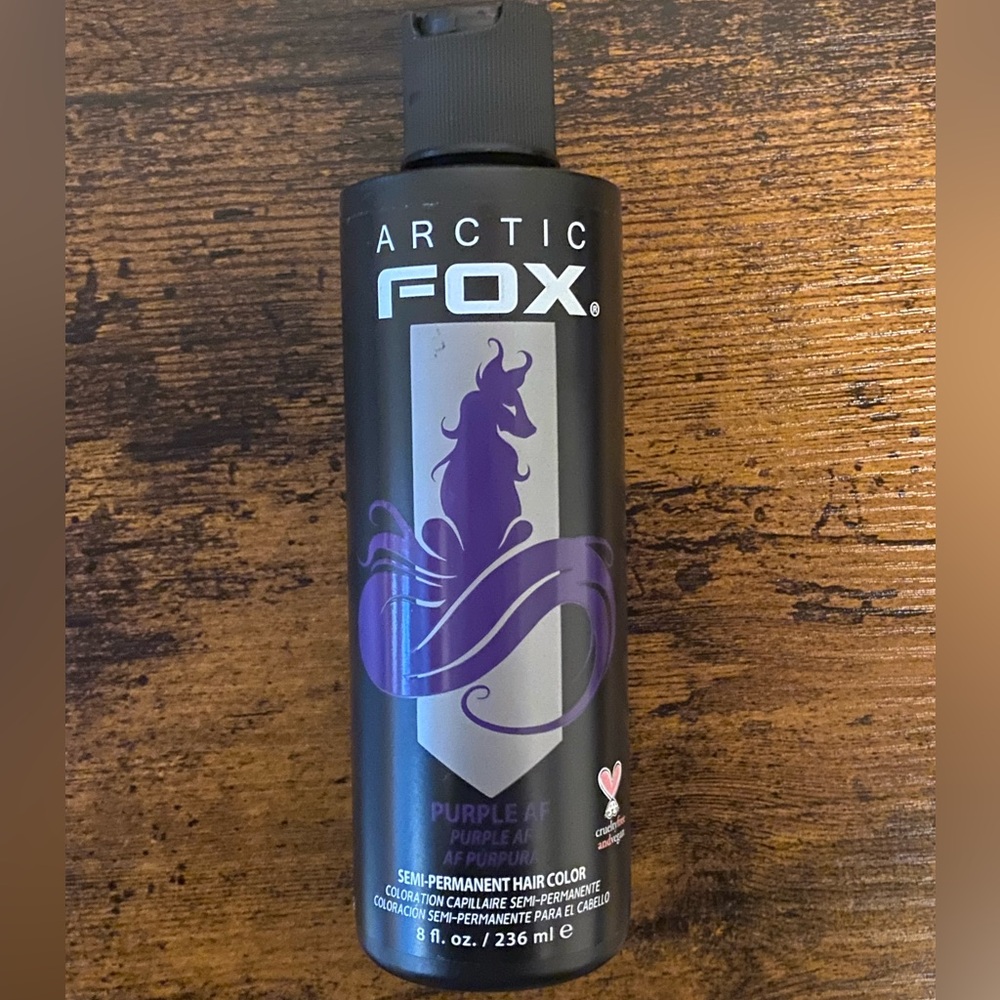 Artic Fox Purple AF semi-permanent hair color